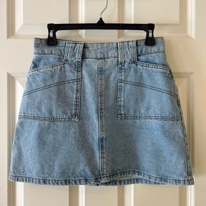 BDG denim mini skirt